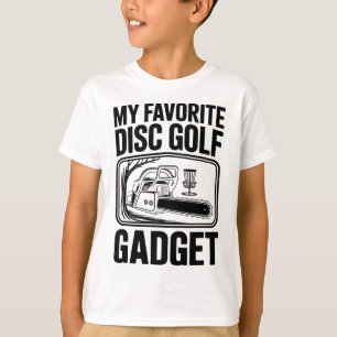 Camiseta Meu Disco de Golfe Gadget Favorito Piada da Motoss