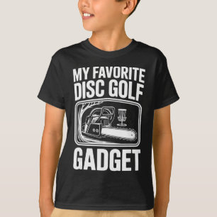 Camiseta Meu Dispositivo Favorito de Golfe de Disco Engraça
