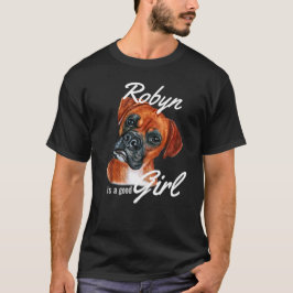 Camiseta Meu doce cão Boxer