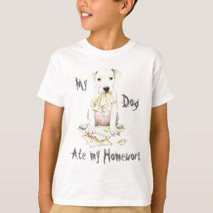 Camiseta Meu Dogo comeu meus trabalhos de casa