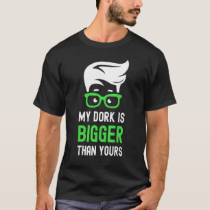 Camiseta Meu Dork É Maior Que Seus Óculos De Nerd Inteligen