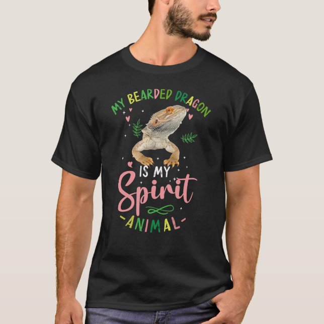Camiseta Meu Dragão De Mama É Meu Animal Espirituoso (Frente)