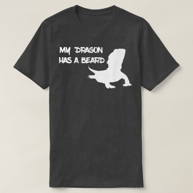 Camiseta Meu Dragão Tem Uma Barba (Frente do Design)