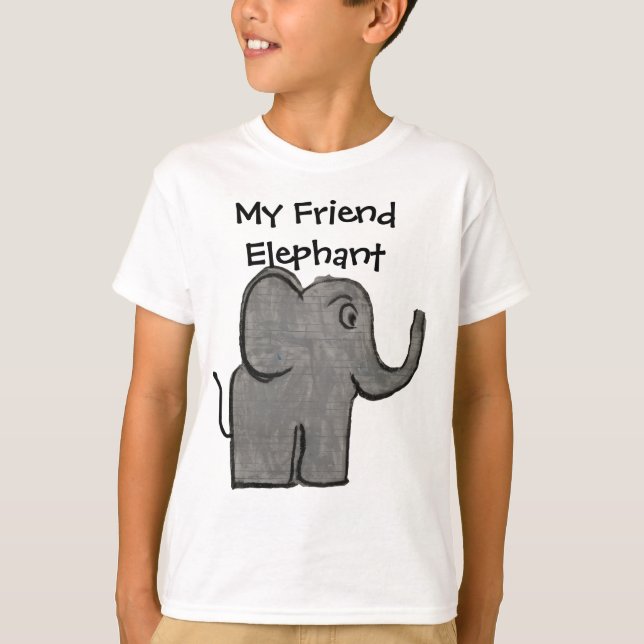 Camiseta Meu Elefante Amigo (Frente)