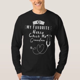 Camiseta Meu Enfermeiro Favorito Me Chama Hubby