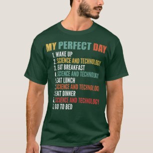 Camiseta Meu Engraçado Estudo De Ciência E Tecnologia
