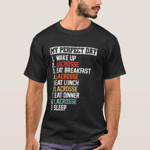 Camiseta Meu Engraçado Jogador De Lacrosse Amor Lacrosse