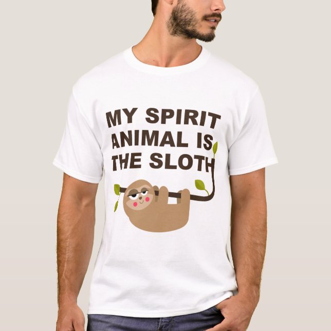 Camiseta Meu Espírito Animal é a Lama (Frente)
