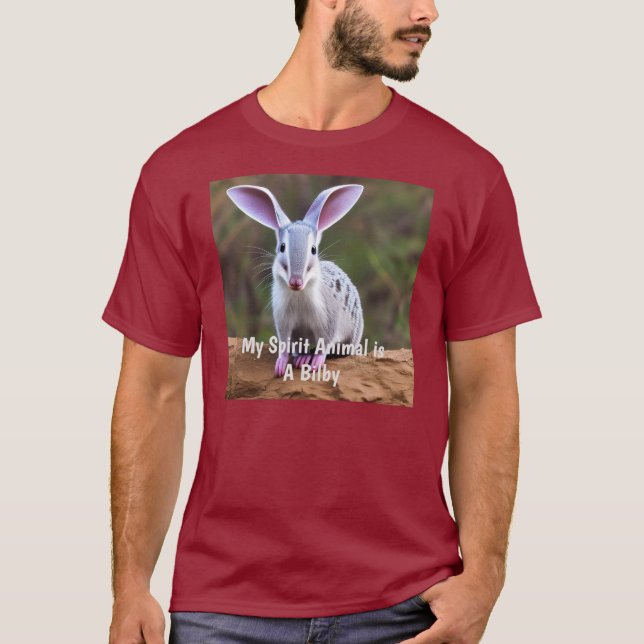 Camiseta Meu Espírito Animal é um Bilby (Frente)