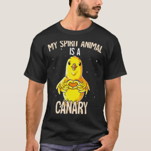 Camiseta Meu Espírito Animal É Um Canário