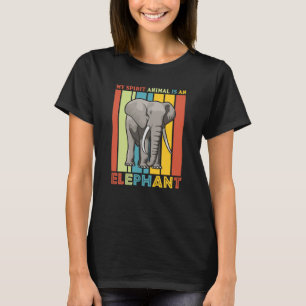 Camiseta Meu Espírito Animal É Um Elefante Para Homens Mulh