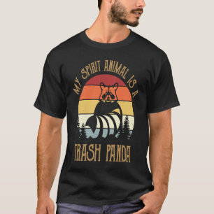 Camiseta Meu Espírito Animal É Um Mapache Animal Mapache