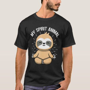 Camiseta Meu Espírito Animal Fuunha Animais Leves Preguiços