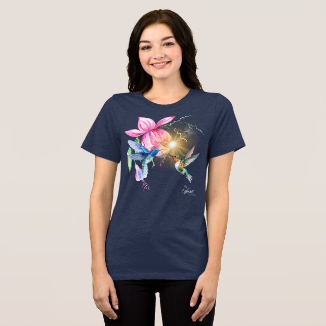 Camiseta Meu Espírito Animal - Hummingbird (Frente Completa)