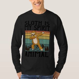Camiseta Meu Espírito Animal Lama Engraçado Dabitando Anima
