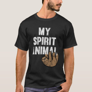 Camiseta Meu Espírito Animal Sloth Hoodie