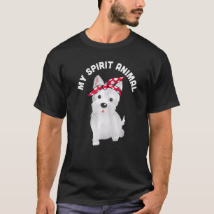 Camiseta Meu Espírito Animal West Highland White Terrier Co