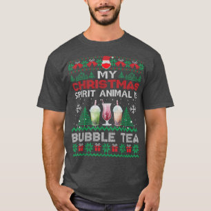 Camiseta Meu Espírito É Bolha Chá Engraçado Chá Feia Frio C