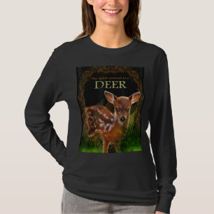 Camiseta Meu Espírito É Um Veado Caçando A Vida Selvagem