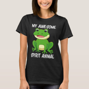 Camiseta Meu Espírito Fantástico Animal É Um Anfíbio Sapo S