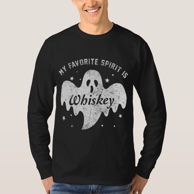 Camiseta Meu Espírito Favorito É Um Fantasma Curioso E Engr (Frente)