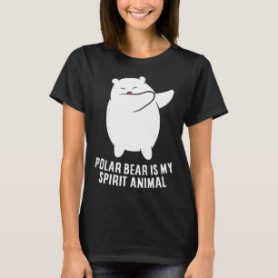Camiseta Meu Espírito Urso Polar De Urso Polar Bonito Ao L