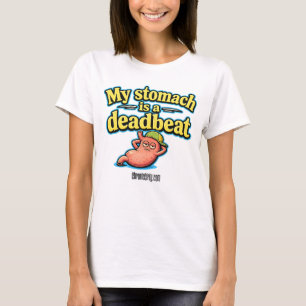 Camiseta Meu Estômago é um Pai Ausente