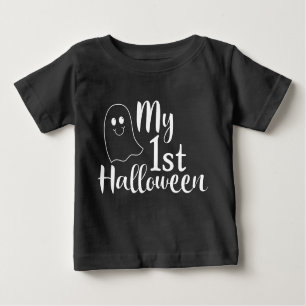 Camiseta Meu Fantasma De Bebê Bonito De Halloween De 1rua