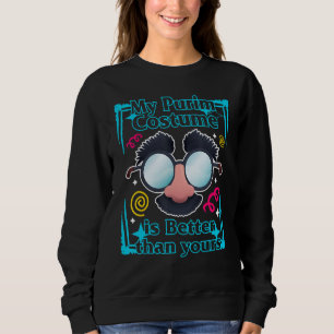 Camiseta Meu Fantasmas de Purim é Melhor que o Seu Hebraico