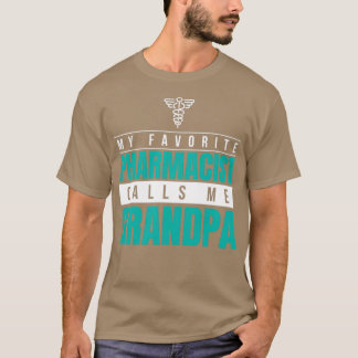 Camiseta Meu Farmacêutico Favorito Me Chama Avô 1