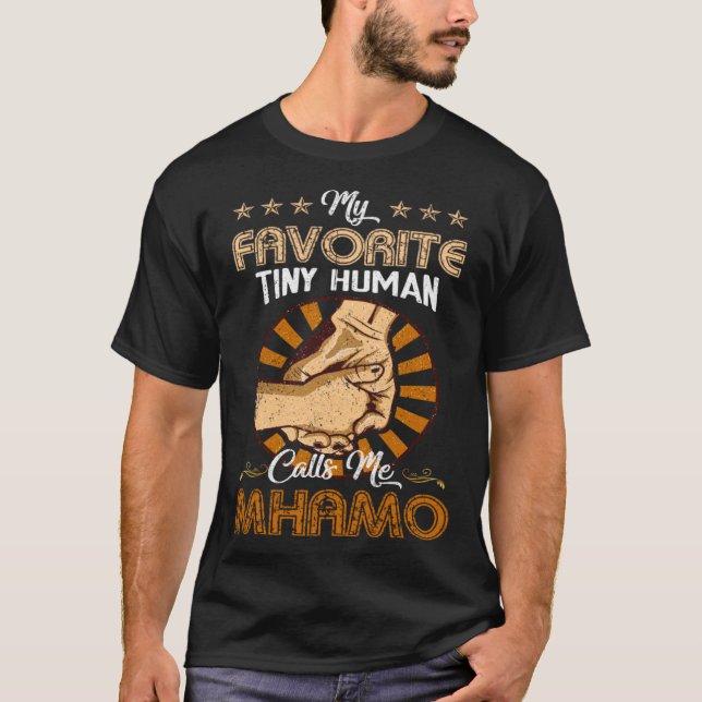 Camiseta Meu Favorito Mhamo Me Chame De Avó Mhamo (Frente)