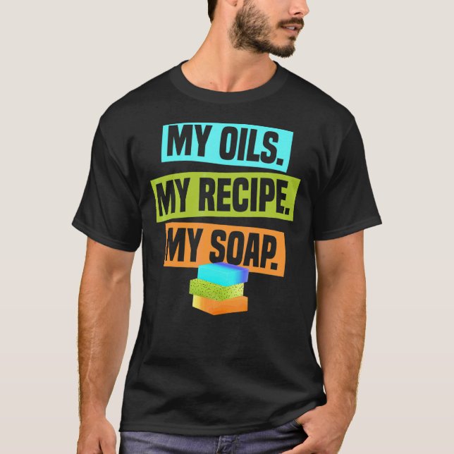 Camiseta Meu Fazer de sabão feito à mão (Frente)