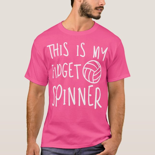 Camiseta Meu Fidget Spinner Voleibol (Frente)