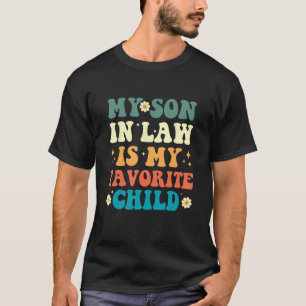 Camiseta Meu Filho De Direito É Meu Filho Favorito, Retro E