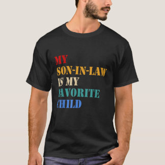 Camiseta Meu Filho De Direito É Minha Família Favorita Engr