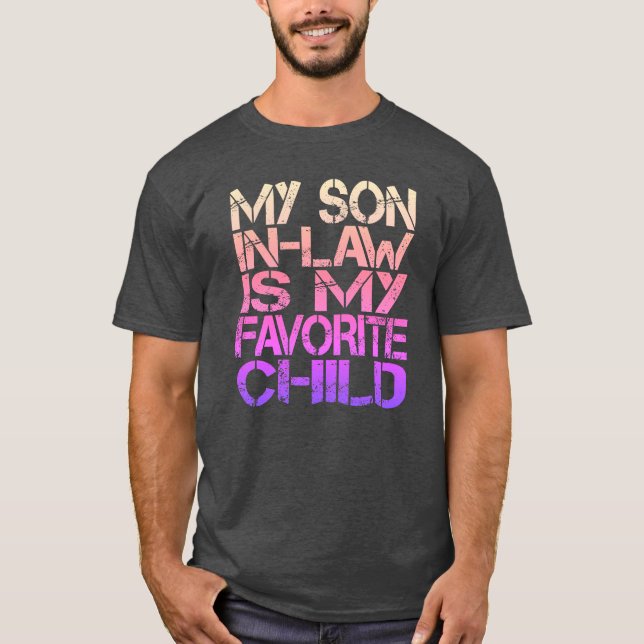Camiseta Meu Filho De Direito É Minha Família Favorita Engr (Frente)