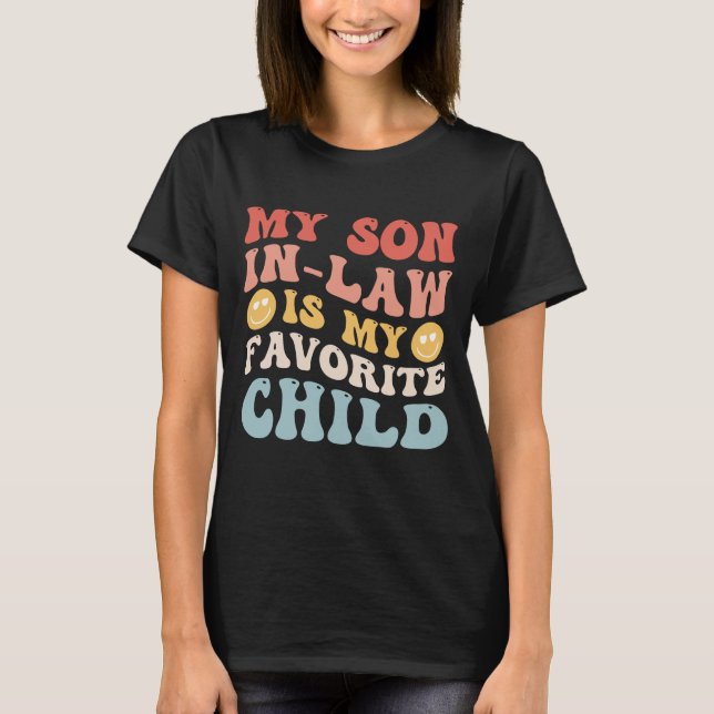 Camiseta Meu Filho De Direito É Minha Família Favorita Engr (Frente)