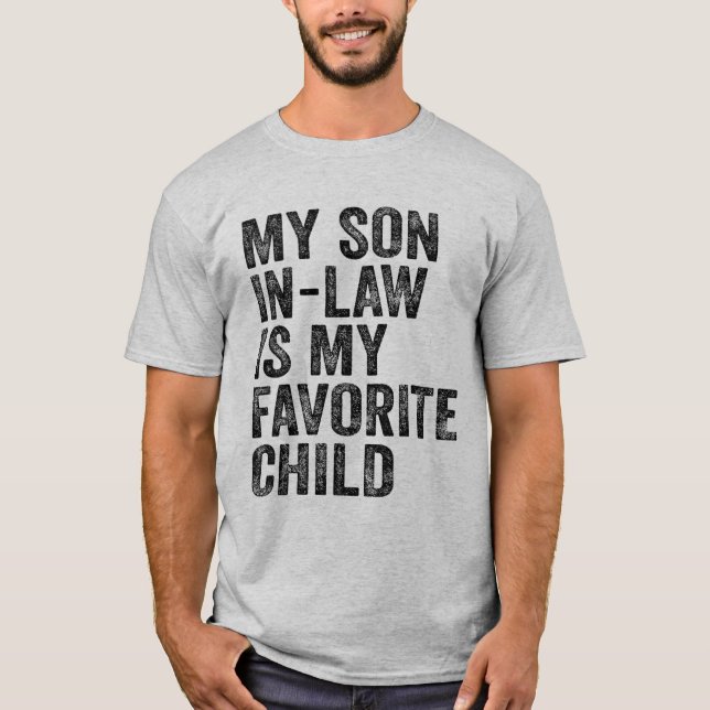 Camiseta Meu Filho De Direito É Minha Família Favorita Engr (Frente)