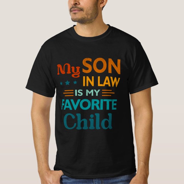 Camiseta Meu Filho De Direito É Minha Família Favorita Engr (Frente)