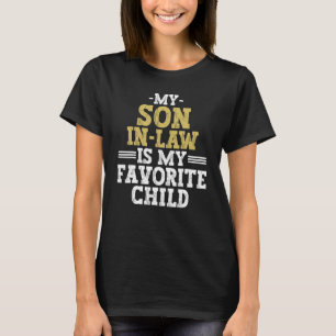 Camiseta Meu filho é meu filho favorito para a mãe
