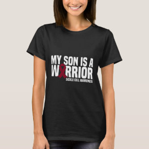Camiseta Meu Filho É Um Guerreiro Burgundy Friso Célula Fal