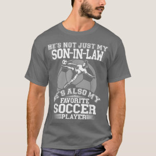 Camiseta Meu Filho Em Direito É Meu Jogador De Futebol Favo