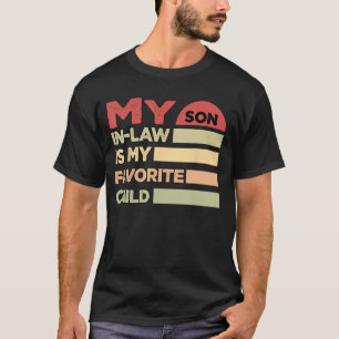 Camiseta Meu Filho Favorito É Meu Filho Em Direito Humor Fa