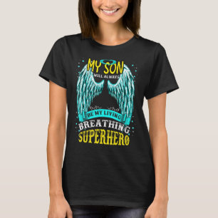 Camiseta Meu Filho Meu Anjo Guardião No Céu Desaparecendo M