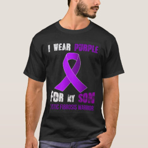 CAMISETA MEU FILHO, MEU GUERREIRO DE FIBROSE CÍSTICA