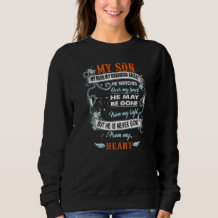 Camiseta Meu Filho Meu Herói Meu Anjo Guardião Para Pais Se