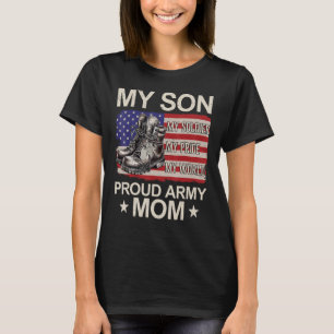 Camiseta Meu Filho Meu Soldado Meu Orgulho Meu Herói Orgulh