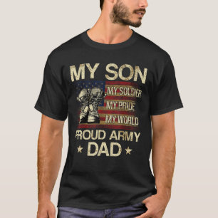 Camiseta Meu Filho Meu Soldado Meu Orgulho Meu Pai Orgulhos