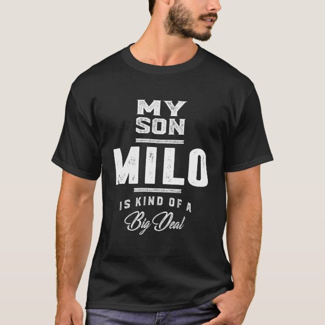 Camiseta Meu Filho Milo (Frente)