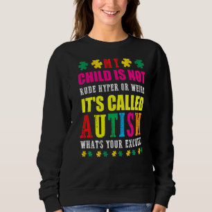Camiseta Meu filho não é Rude Hyper ou estranho, é chamado 